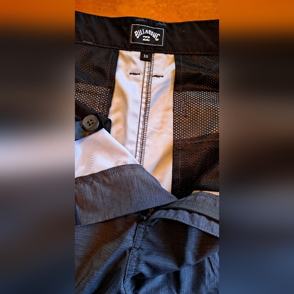 BILLABONG NWOT Men's grey Surf Shorts Size 30 - Picture 6 of 8